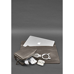 Кожаный набор Мобильный Универсальный темно-бежевый BlankNote