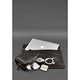 Кожаный набор Мобильный Универсальный темно-коричневый BlankNote