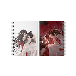 Скетчбук Fan Girl Чен Хуа Hua Cheng и Се Лиан Xie Lian Благословение Небожителей Heaven Officials Blessing 48 (22996)