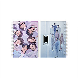 Скетчбук Fan Girl БТС BTS K-Pop (22968)