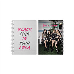 Скетчбук Fan Girl Блек Пінк Black Pink у вашій зоні (22965)
