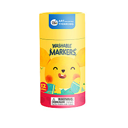 Смивні маркери Jar Melo-Baby Roo 12 кольорів у тубусі (JA90480)