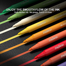 Маркери MiDeer 10 шт (MD6240)