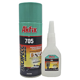 Клей з активатором Akfix 705 Fast Adhesive 100 грам/400мл