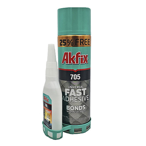 Клей з активатором Akfix 705 Fast Adhesive 125 грам/500мл