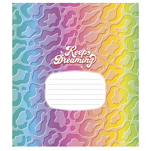 Тетрадь ученическая "Crazy rainbow" Школярик 024-3217L-1 в линию 24 листов