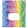 Тетрадь ученическая "Crazy rainbow" Школярик 024-3217L-3 в линию 24 листов