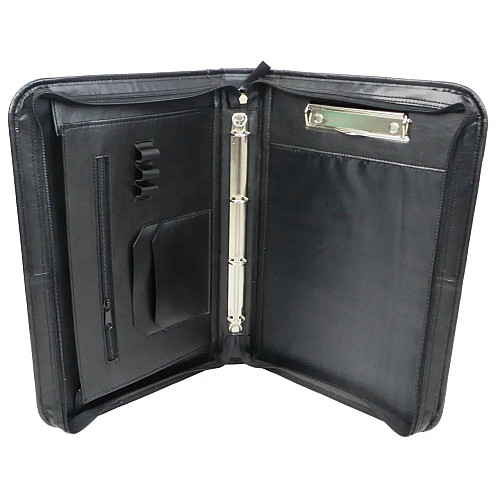Папка деловая Portfolio из искусственной кожи Черный (Port5001 black)
