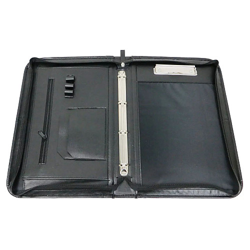 Папка деловая Portfolio из искусственной кожи Черный (Port5001 black)