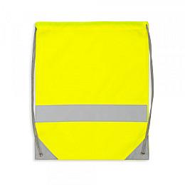 Сумка-мешок з світловідбиваючою спиною Добра Казка 38х33 см Жовтий (FT03249660178222-9293)
