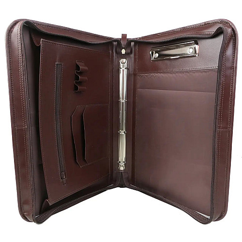 Папка деловая Portfolio искусственная кожа Коричневый (Port5001 brown)