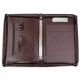 Папка ділова Portfolio штучна шкіра Коричневий (Port5001 brown)