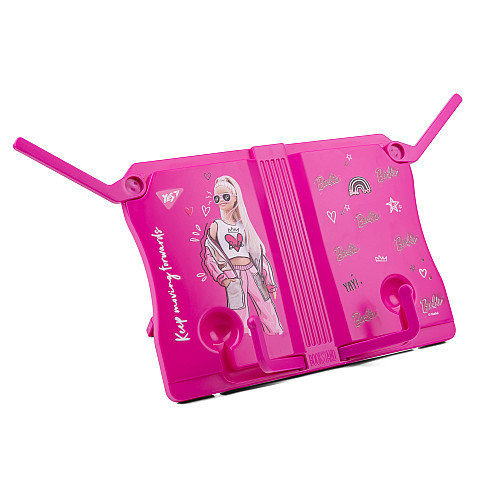 Подставка для книг YES Barbie А4 пластик (470487)