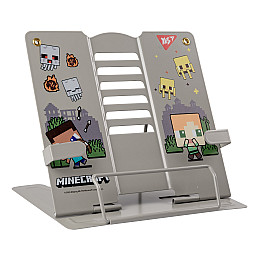 Підставка для книг з додатковими фіксаторами YES Minecraft метал (470516)