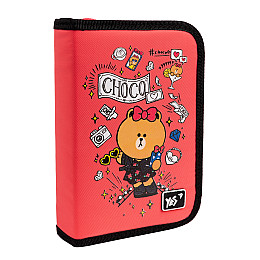 Пенал твердий YES одинарний з клапаном HP-03 Line Friends (533567)