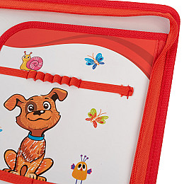 Папка-органайзер 1 вересня A4 на молнии Zoo Land (492075)