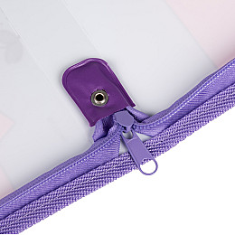 Папка-портфель YES FC на молнии з тканевими ручками Line Friends. Choco та Cony (492239)