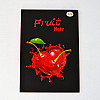 Блокнот 4Profi Frutti note бордовий 40 листів А5 900145