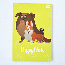 Блокнот 4Profi Puppy Note жовтий 40 листів А5 903009