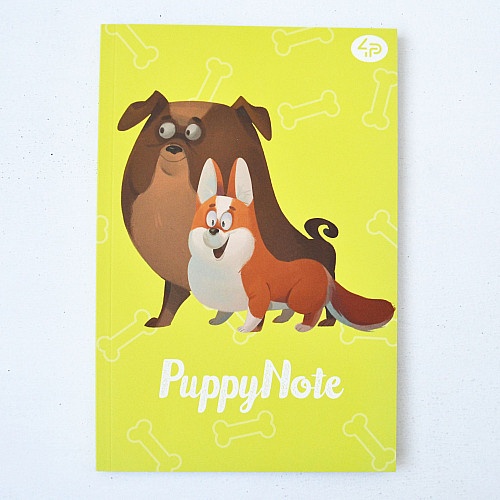 Блокнот 4Profi Puppy Note жовтий 40 листів А5 903009