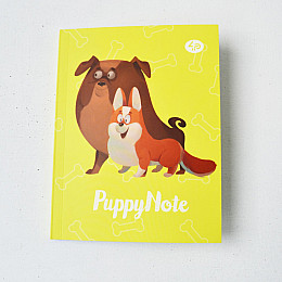 Блокнот 4Profi Puppy Note жовтий 40 листів А6 903047