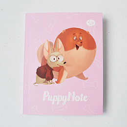 Блокнот 4Profi Puppy Note рожевий 40 листів А6 903030