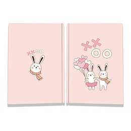 Блокнот 4Profi Солодка любовна записка кролики 40 листів А6 904266