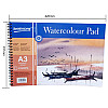 Альбом для акварелі WORISON Watercolor Pad А3 24 листа спіраль 180г/м²