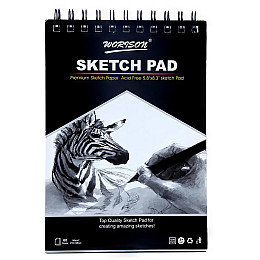 Альбом WORISON Sketch Pad 60 листів 140 г/м² формат А5