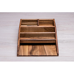Подставка-органайзер из дерева ecoWalnut 240x315x90 мм