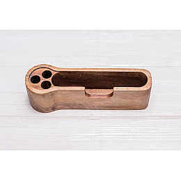 Офысный органайзер-визитница ecoWalnut 138x40x40 мм