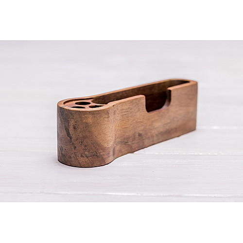 Офісний органайзер-візитниця ecoWalnut 138x40x40 мм
