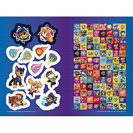 Цветные приключения с наклейками Суперспособности щенков Ранок 237005 Щенячий Патруль