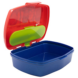 Ланч-бокс детский с ложкой и вилкой Stor Avengers (74109)