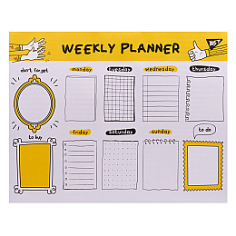 Планинг YES настільний річний Не ускладнюй 34,5х27см 52 аркуші (252404)