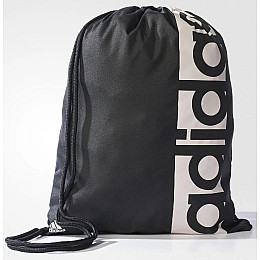 Сумка для взуття Adidas Linear Performance Gymsack 47х37 см Чорний (S99986)