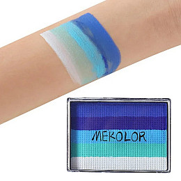 Флуоресцентний аквагрим WORISON Mekolor 5 кольорів