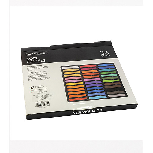 Художня пастель Art Nation Soft pastel суха м'яка 36 кольорів