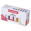 Набор художественных акриловых красок Art Ranger Acryliс Basic 12 цветов по 60 мл