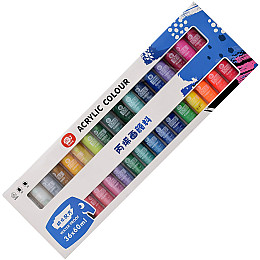Преміум-набір художніх акрилових фарб Art Rangers Acryliс Colour 36 кольорів по 60 мл