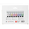 Акриловые краски с блестками для рисования Art Rangers Acrylic glitter набор 8 цветов по 22 мл