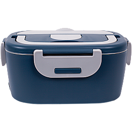 Ланч-бокс Noveen LB745 City 230х160х105 мм Сине-серый