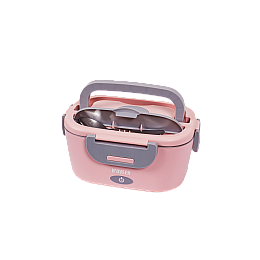 Ланч-бокс Noveen LB755 Glamour 230х160х105 мм Розово-серый