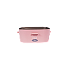 Ланч-бокс Noveen LB755 Glamour 230х160х105 мм Рожево-сірий