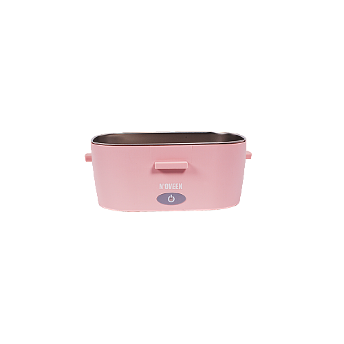 Ланч-бокс Noveen LB755 Glamour 230х160х105 мм Рожево-сірий