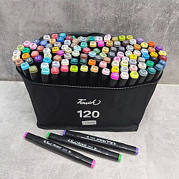 Набір скетч-маркерів Touch Migo 120 шт