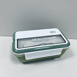 Ланч-бокс со столовыми приборами A-PLUS 3036 1100 мл 22523