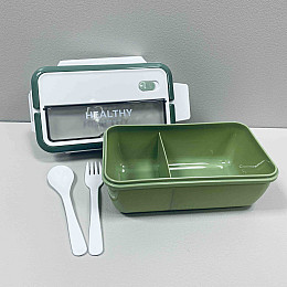 Ланч-бокс со столовыми приборами A-PLUS 3036 1100 мл 22523