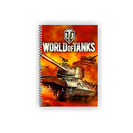 Блокнот Vivay Beauty Special World of Tanks А6 Разноцветный (hub_ybp3iy)