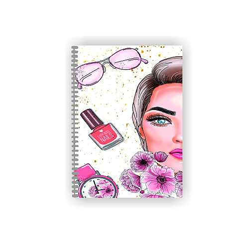 Блокнот Vivay Beauty Special Салон красоты А6 Разноцветный (hub_hvm3ij)